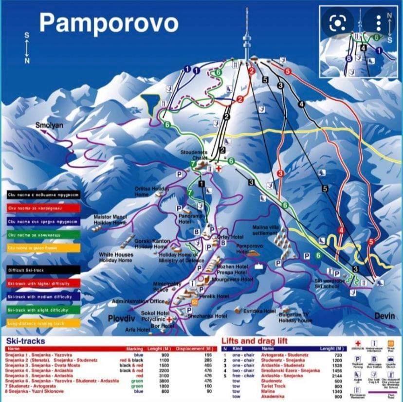Pamporovo Apartment The Castle Zewnętrze zdjęcie